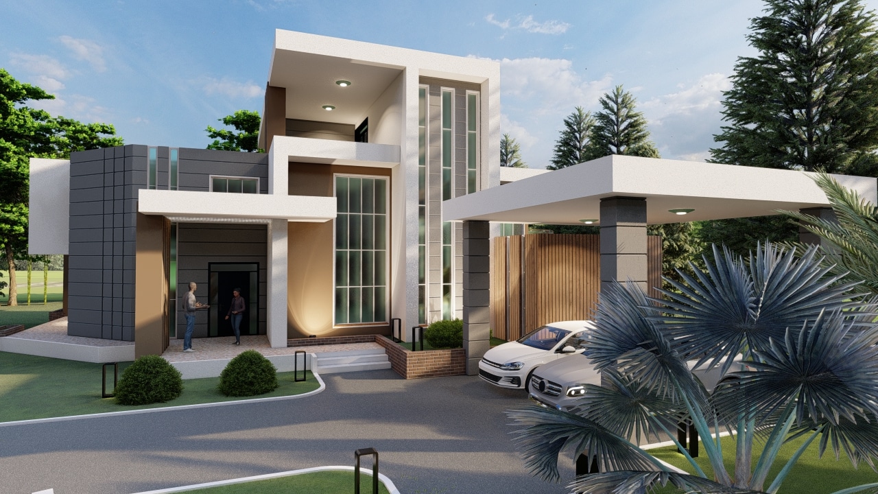 3D render and virtual walkthrough
