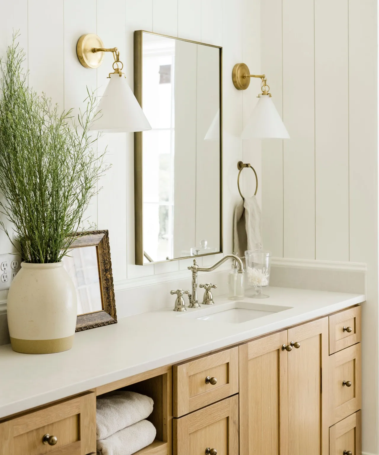 Mixed metals interior