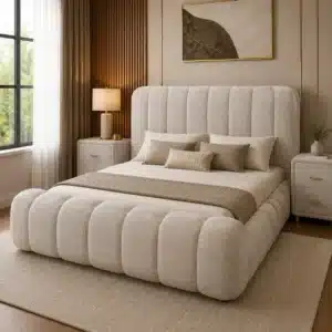 Pillow Puff Bed – Cream | Double (4x6)