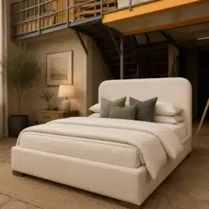 Arch Bed – Cream (II) | King (6x6)