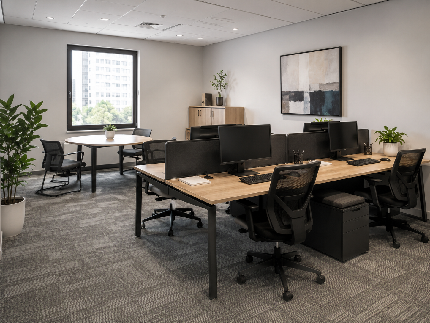 Renovated office space
